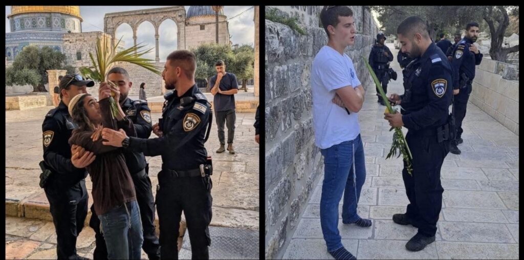 İşgal Polisi ve Tapınak Gruplarından Algı Operasyonu: Mescid-i Aksa’da Bitkisel Sunuların Dayatılması